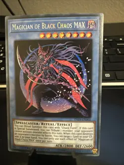 Yugioh Magician of Black Chaos MAX TN19-EN002 2019 Limited Ed Secret Rare NN - Image 1