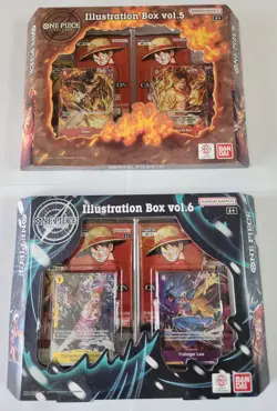 One Piece Illustration Boxes Volumes 5 And 6 as a Pair. Factory Sealed - Image 1