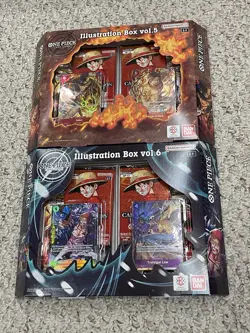 One Piece Card Game: Illustration Box Vol.5 and Vol.6. - For Immediate Shipping - Image 1