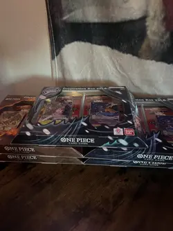 One Piece Illustration Box Vol 5 (2 CT.) & Vol 6 (3 CT.) NEW SEALED IN HAND - Image 1