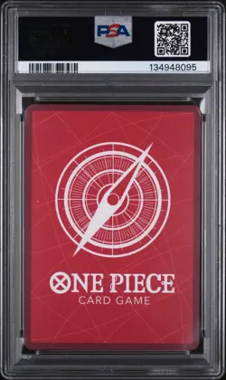 2025 ONE PIECE PROMOS PSA MAGAZINE EXCLUSIVE #001 SHANKS PSA 10 - Image 2