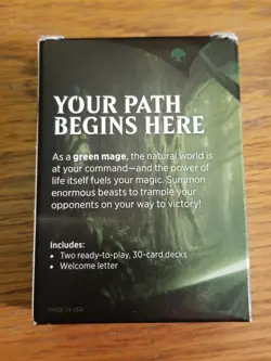 2018 Magic The Gathering Starter Promo Card Pack Green Mage Two - 30 Card Decks - Image 2
