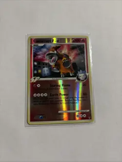 Pokemon TCG Reverse Holo Rare Card Camerupt G LV.57 19/147 Supreme Victors - Image 1