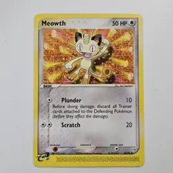 Pokemon TCG Meowth Card 42/95 Team Magma vs Team Aqua Regular NM Condition - Image 1