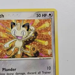 Pokemon TCG Meowth Card 42/95 Team Magma vs Team Aqua Regular NM Condition - Image 3