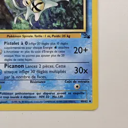 Pokemon TCG Omastar Fossil Card 40/62 Regular 1999-2000 Wizards Base Set Italian - Image 4