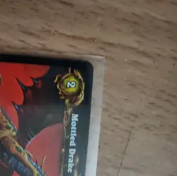 Unscratched NM/M Mottled Drake WoW Tcg Loot Card Personaly Pulled In Hand - Image 3