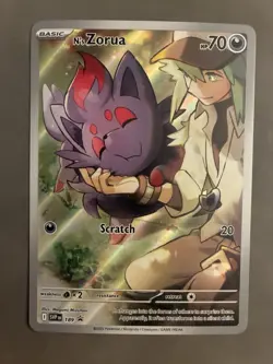N's Zorua 189 Sv: Scarlet & Violet Promo Cards Holo - Image 1