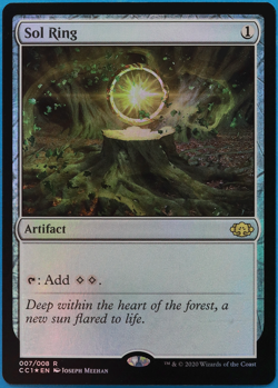 Sol Ring FOIL Commander Collection: Green NM Rare CARD (502321) ABUGames - Image 1