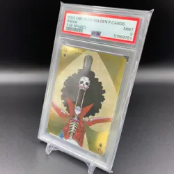 PSA 9 BROOK 9 of Spades Golden Playing Cards One Piece 2024 Single Card Japan - Image 2