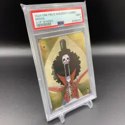 PSA 9 BROOK 9 of Spades Golden Playing Cards One Piece 2024 Single Card Japan - Image 3