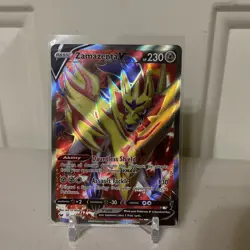 Pokemon Zamazenta V (Full Art) 196/202 Sword & Shield Base Set Pokemon TCG Card - Image 1