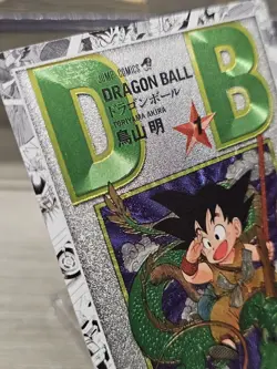Dragon Ball Goku Art Card Manga Cover Card Super Premium Textured Holo Foil Mint - Image 3