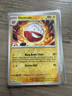 Pokemon Card Electrode Scarlet & Violet 151 Reverse Holo Rare 101/165 Near Mint - Image 1