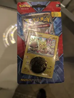 2016 Breakpoint Pokemon Blister Sealed With Pikachu Sylveon Promo Card Xy95 - Image 4