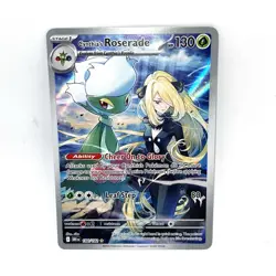 Cynthia's Roserade 184/182 SV10: Destined Rivals Pokemon Card TCG - Image 1