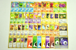 Pokemon card TCG LOT 52 Team Rocket Old Back Japanese Psyduck Jolteon Eevee etc - Image 1