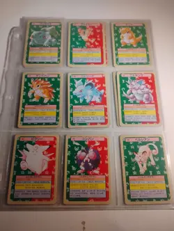 Japanese Topsun Pokemon Card Lot 22 Cards Very Great Condition - Image 2