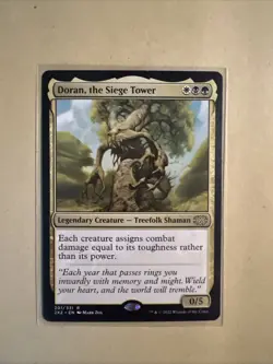 MTG Doran, the Siege Tower 2X2 201/331 R NM Regular - Image 2