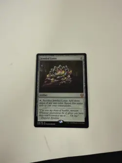 Magic the Gathering Commander Legends Jeweled Lotus Card Regular NM Condition - Image 1