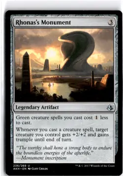 Amonkhet #236 Rhonas's Monument - Image 1