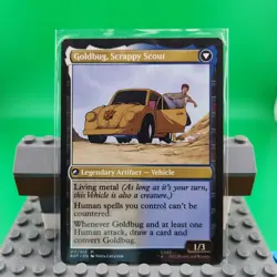 Goldbug, Humanity's Ally Magic The Gathering Transformers BOT - Image 2
