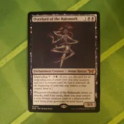 Overlord of the Balemurk Duskmourn: House of Horror MTG NM - Image 1