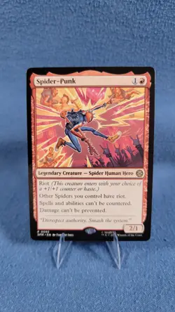 MTG Spider-Punk #92 Magic Marvel Spider-Man NM - Image 1