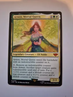 1x Arwen, Mortal Queen MTG The Lord Of The Rings - NM x1 - Image 1