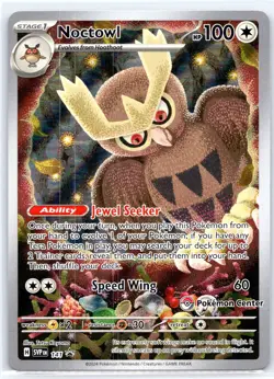 Noctowl - 141 (Pokemon Center Exclusive) 141 Sv: Scarlet & Violet Promo Cards... - Image 1
