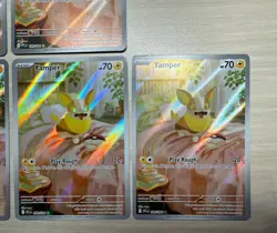 Lot Of 5: Pokemon Mega Evolution Phantasmal Flames - Yamper 099/ 094 - Image 4