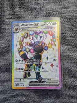 Umbreon ex SVP176 Sv: Scarlet & Violet Promo Cards Holo Pokemon Black Star NM 3 - Image 1