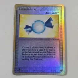 RARE CANDY 88/100 - NON-HOLO TRAINER - EX Sandstorm - E-Reader Pokemon Card - Image 1