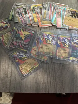 Pokemon Mega Evolution Ex Ultra Rare and Phantasmal Flames Lot And Bb Wf Of 45 - Image 1
