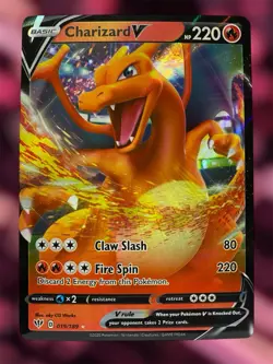 Charizard V 019/189 NM Holo Ultra Rare Pokemon TCG Darkness Ablaze Near Mint - Image 1