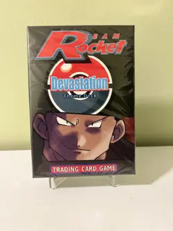 Vintage Pokemon, Team Rocket Devastation Theme, Pack, Sealed Deck - Image 1