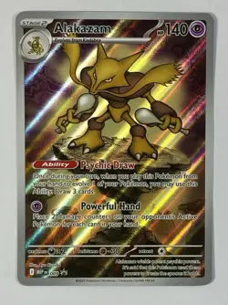 Pokemon TCG - Alakazam - Black Star Promo - 2025 MEP009 - ETB Promo - Image 1