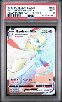 PSA 9 GARDEVOIR VMAX 076/073 FULL ART SECRET CHAMPIONS PATH POKEMON 😍 - Image 1