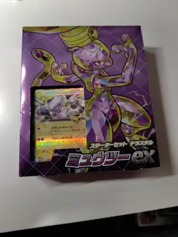 Pokemon TCG Starter set Terrastal "Mewtwo ex" svEM Japanese NEW UNOPENED - Image 1