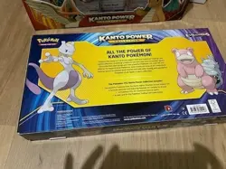 POKEMON XY EVOLUTIONS KANTO POWER COLLECTION MEWTWO&DRAGONITE BOX *Read* - Image 3