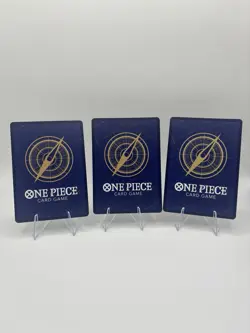 One Piece Card Game Perona, Monkey D. Luffy, Nami Holo Lot - Image 2