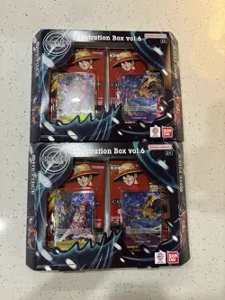 One Piece Illustration Box Vol 6. Brand New 2 Boxes. - Image 1
