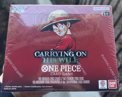 One Piece TCG [OP-13]: Carrying on His Will Booster Box 24 Packs Factory Sealed - Image 1