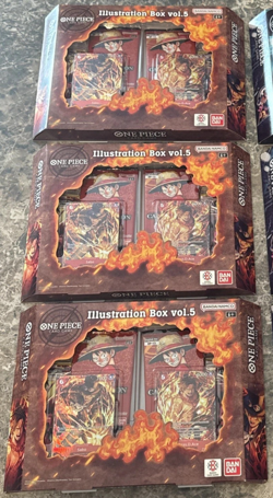 One Piece Illustration Box Vol 5 & Vol 6 Lot Of 6 3 EACH - Image 3