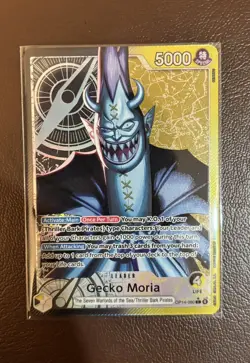 One Piece Gecko Moria Leader Alt Art OP14-080 THE AZURE SEA'S SEVEN English Pack - Image 3