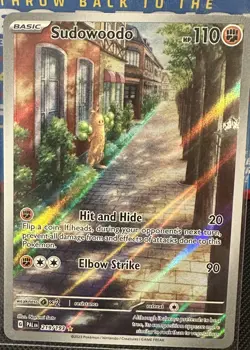 Sudowoodo 219/193 Paldea Evolved Full Art Ultra Rare Holo Pokemon Card NM - Image 1
