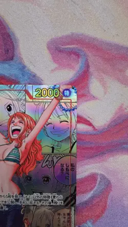 One Piece Card Game Nami OP01-016 Manga Alternative Art Japanese - Image 3
