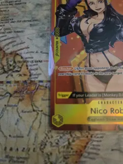 Nico Robin ST29-009 Parallel Starter Deck Promo One Piece Card English - Image 2