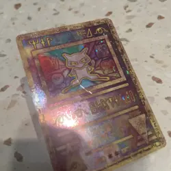 POKEMON CARD ANCIENT MEW HOLO 2000 MOVIE PROMO (CREASED/DAMAGED) - Image 5