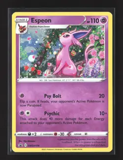 Pokemon SWSH: Sword & Shield Promo Cards #SWSH174 Promo Espeon - Image 1